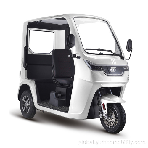 25km Speed Electric Cabin Tricycle Low Speed Lectric Cabin Tricycle with Roof Canopy Factory